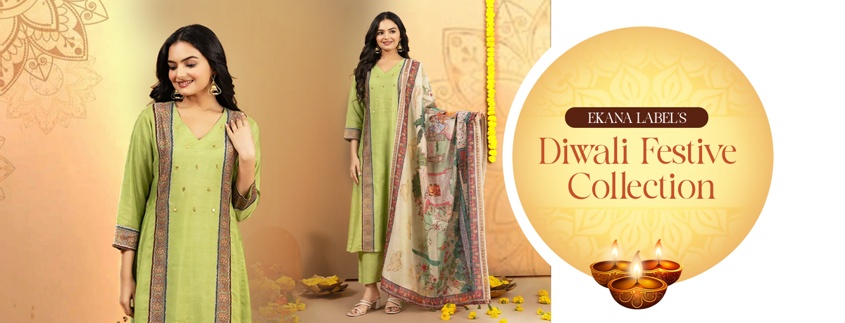 ekana label's diwali festive collection