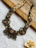 Rachna Jute Necklace-jewellery-Ekana Label