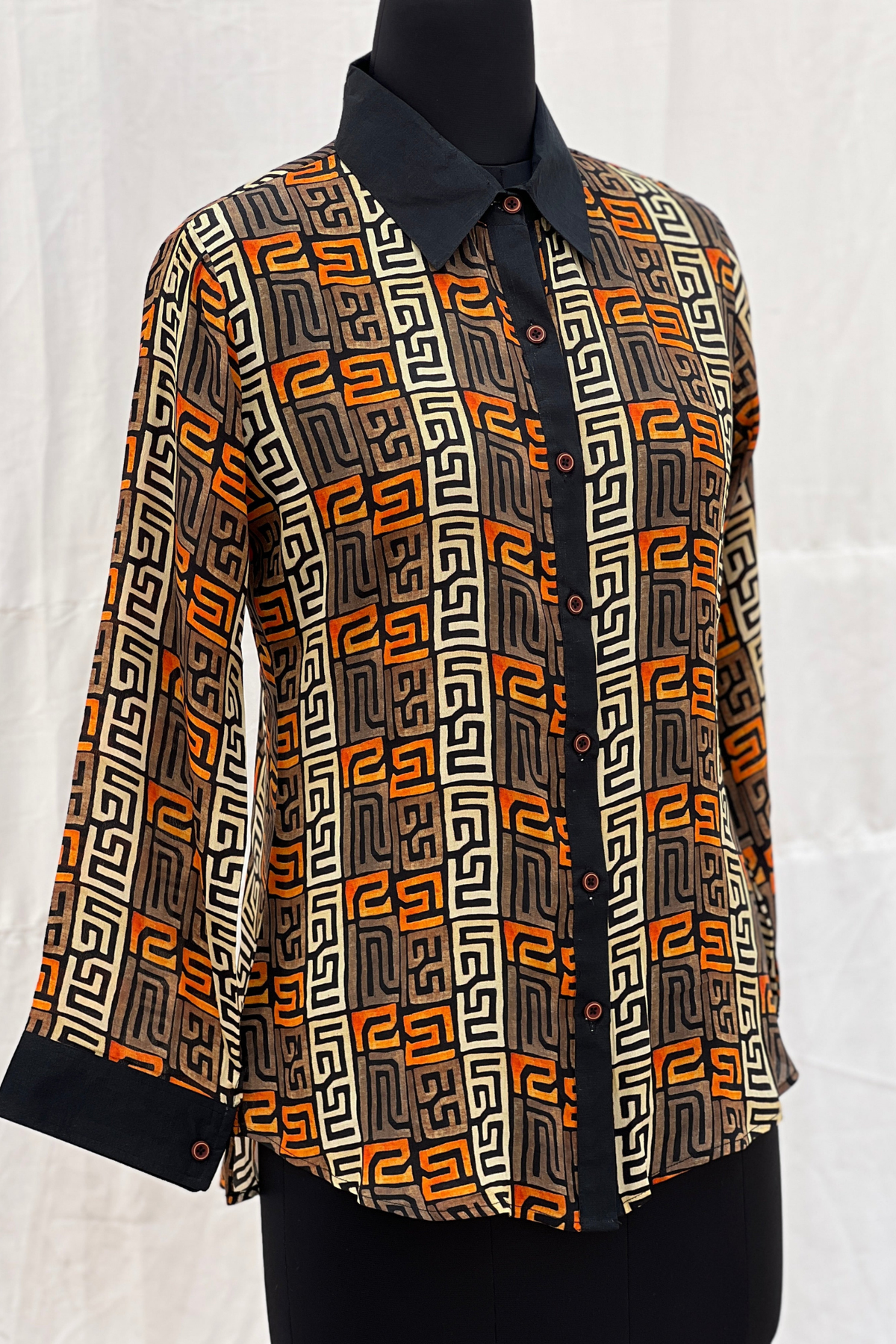 Gorgeous Geometric Shirt-shirts-Ekana Label