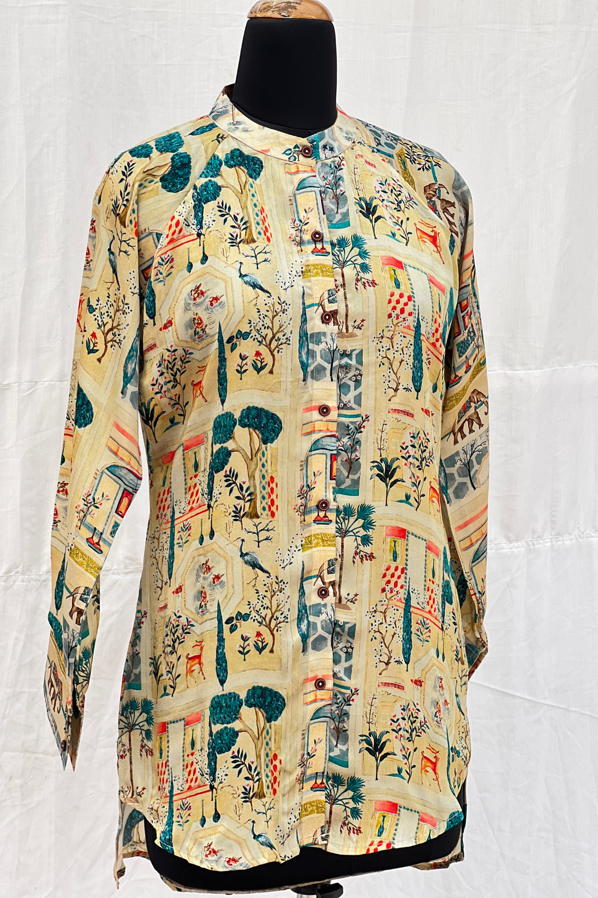 Mughal Scenic Shirt-shirts-Ekana Label