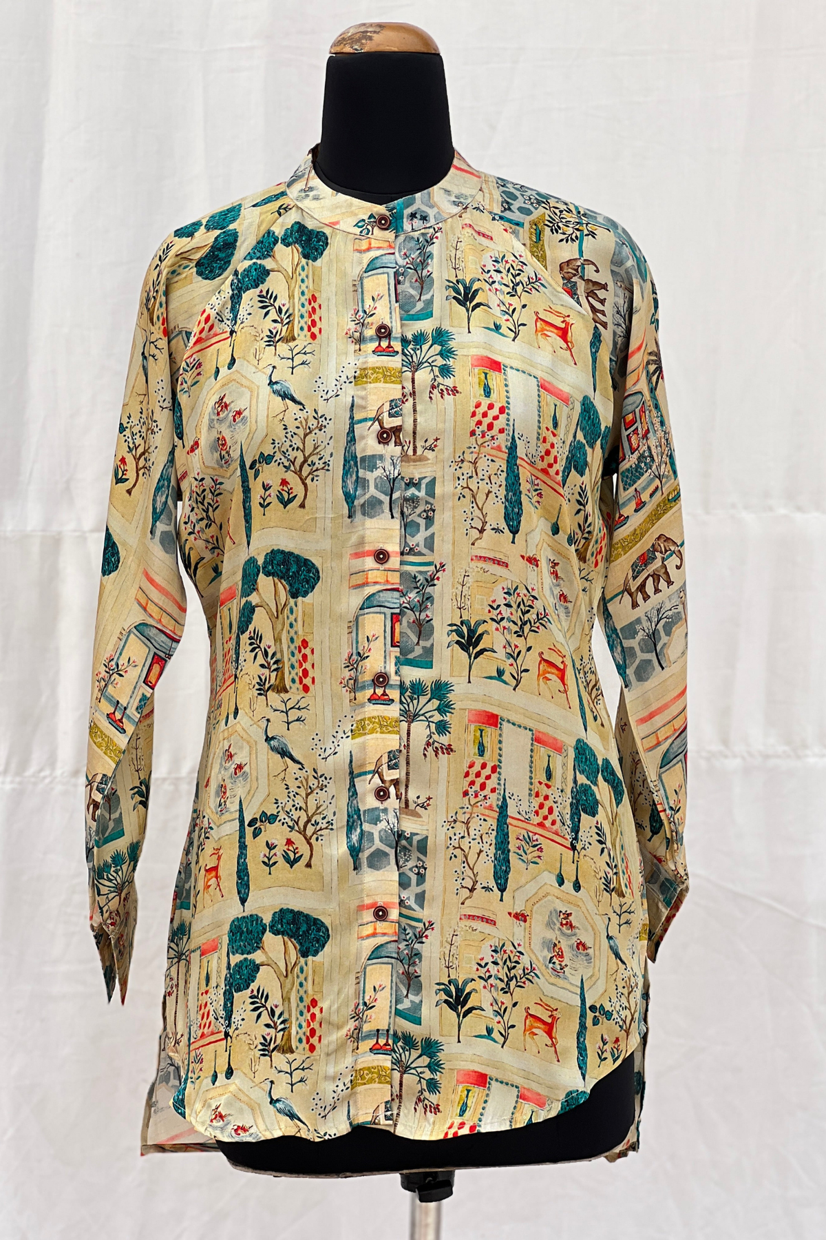 Mughal Scenic Shirt-shirts-Ekana Label