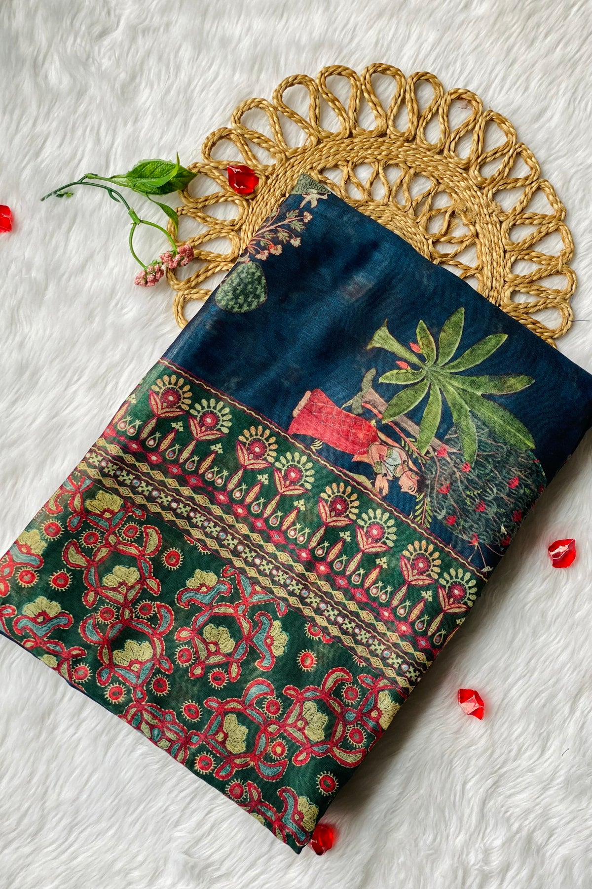 Golok Sundari Saree-Saree-Ekana Label