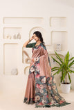 Pankhuri Floral Blush Saree