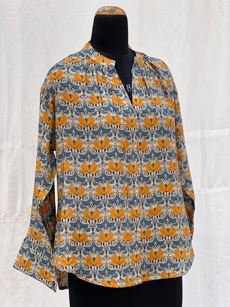 Yellow Lotus Shirt-shirts-Ekana Label