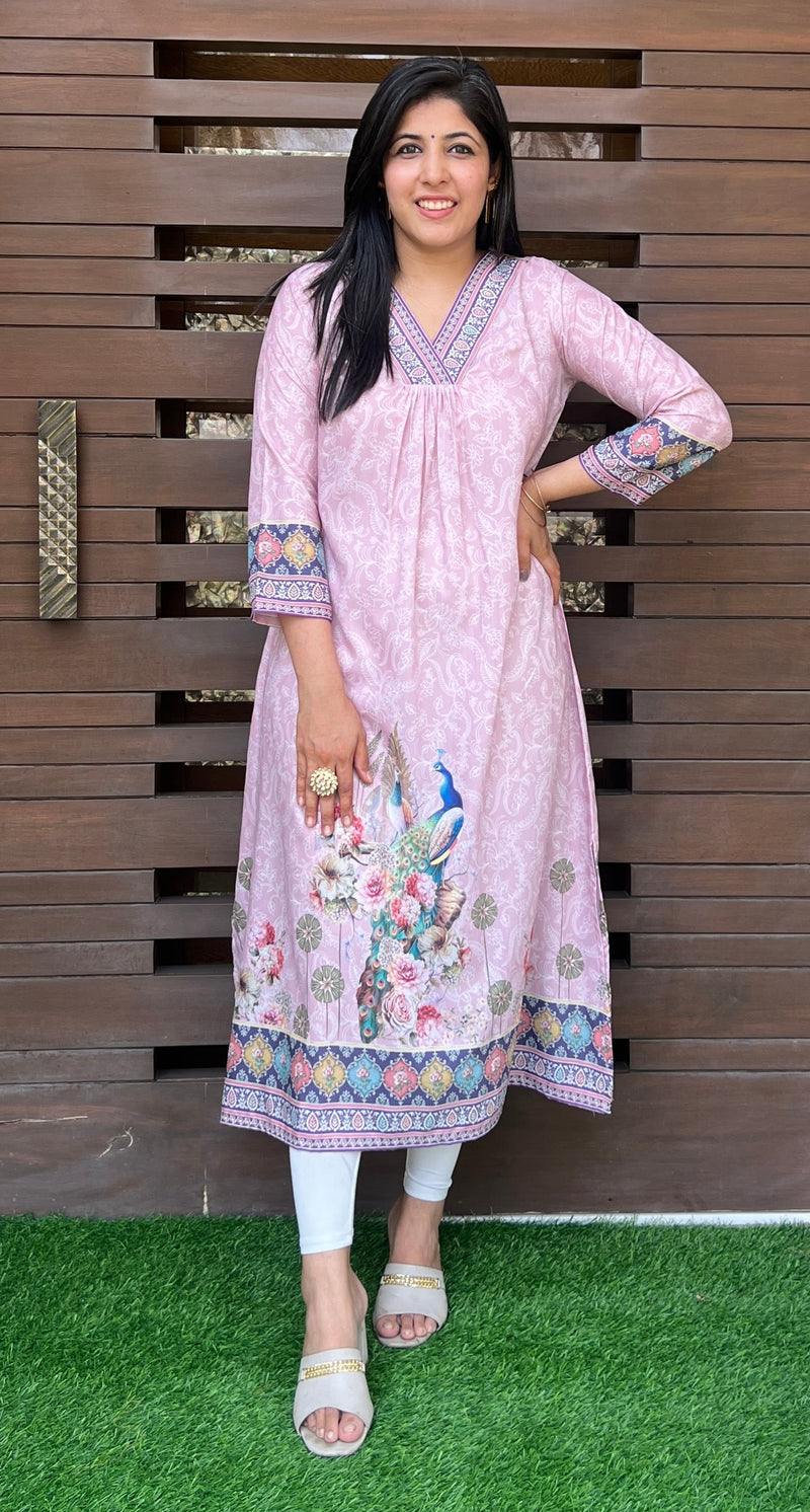 Yashvi Pichwai Bliss Kurta With Dupatta-Kurta with dupatta-Ekana Label