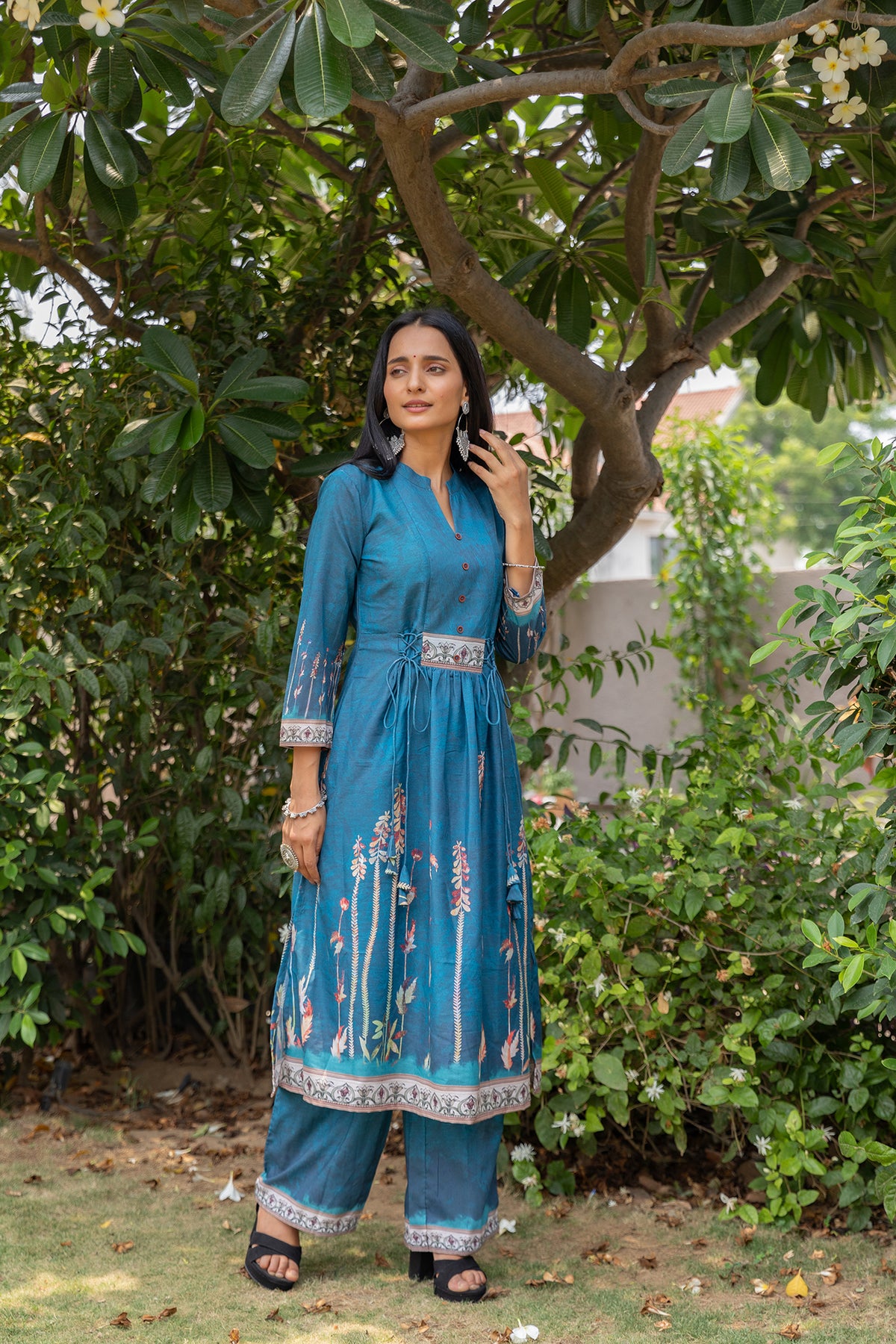 Ambara Knotted Suit Set-Suit Set-Ekana Label