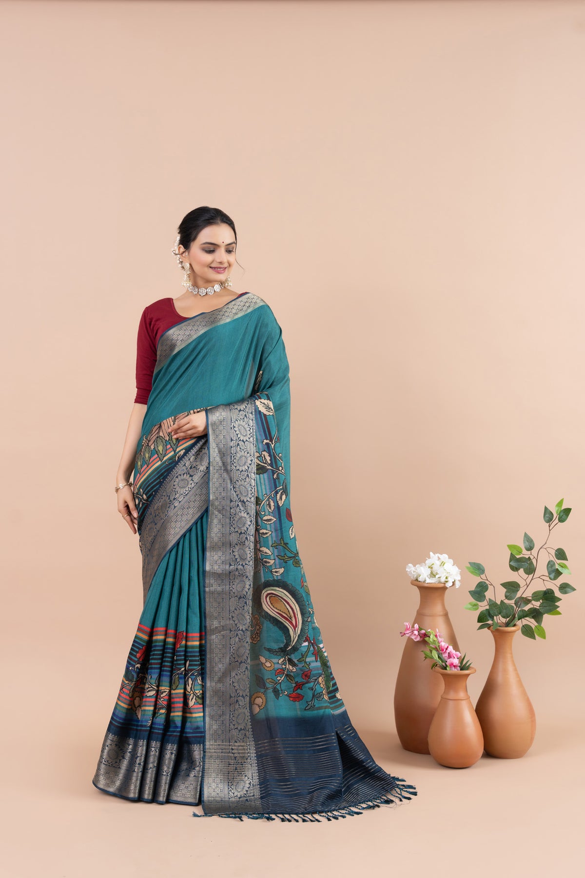 Rama Shree Saree-Saree-Ekana Label