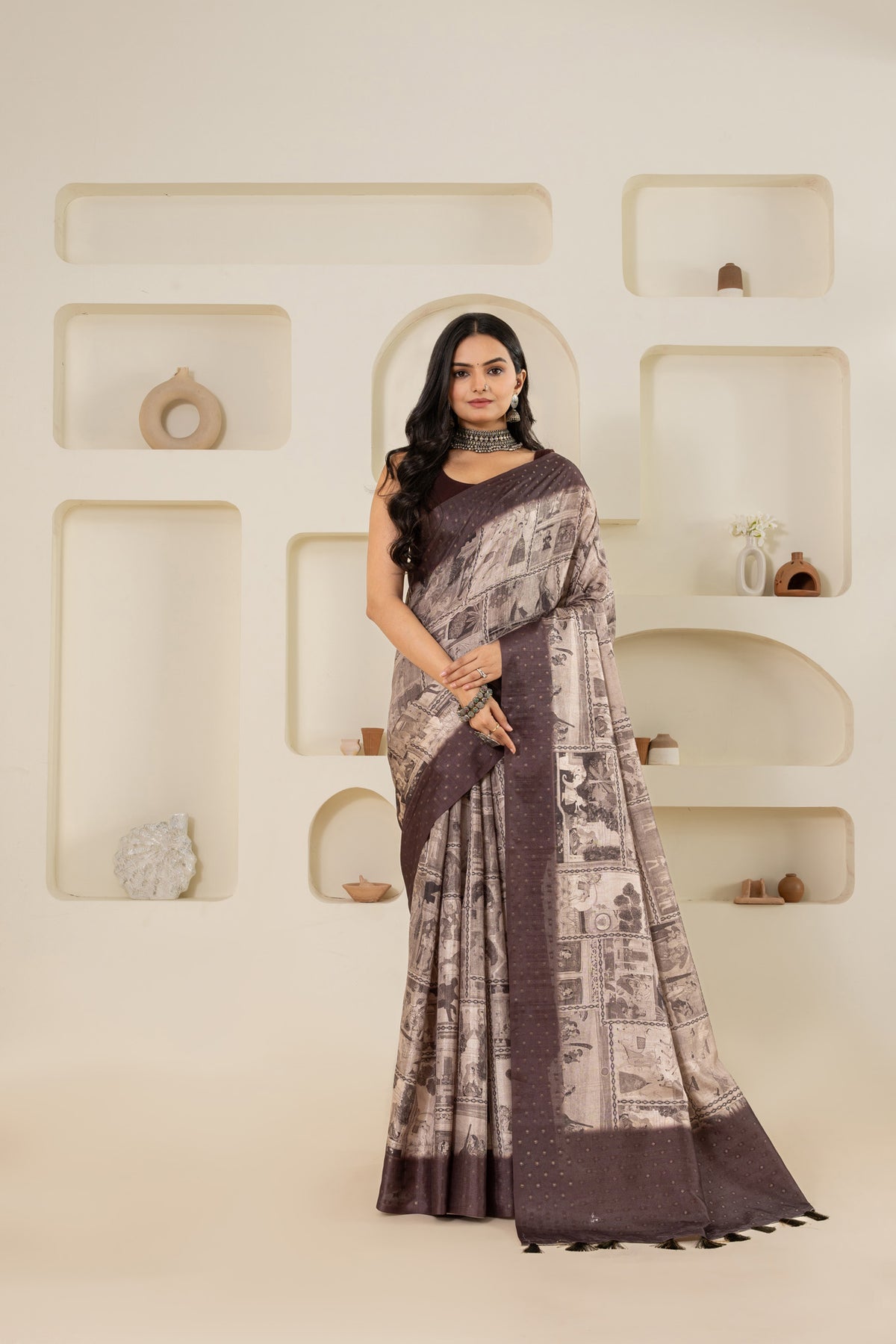 Chitrakari Classic Saree