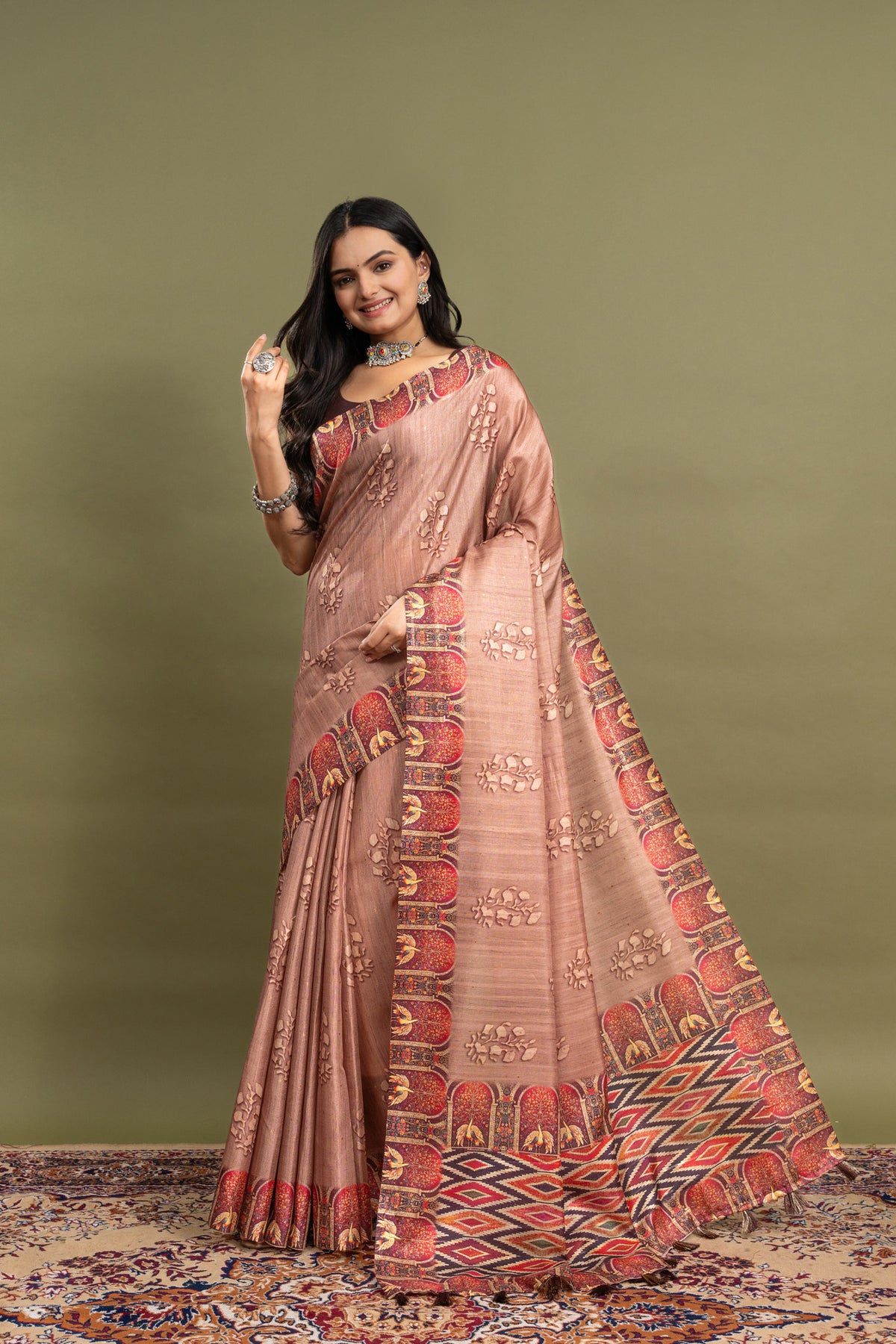 Shravya Ikat Radiance Saree