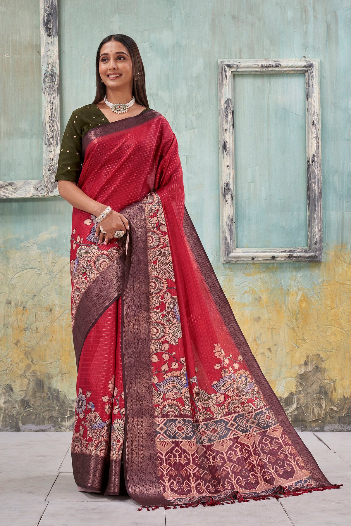 Rajani Blossom Saree