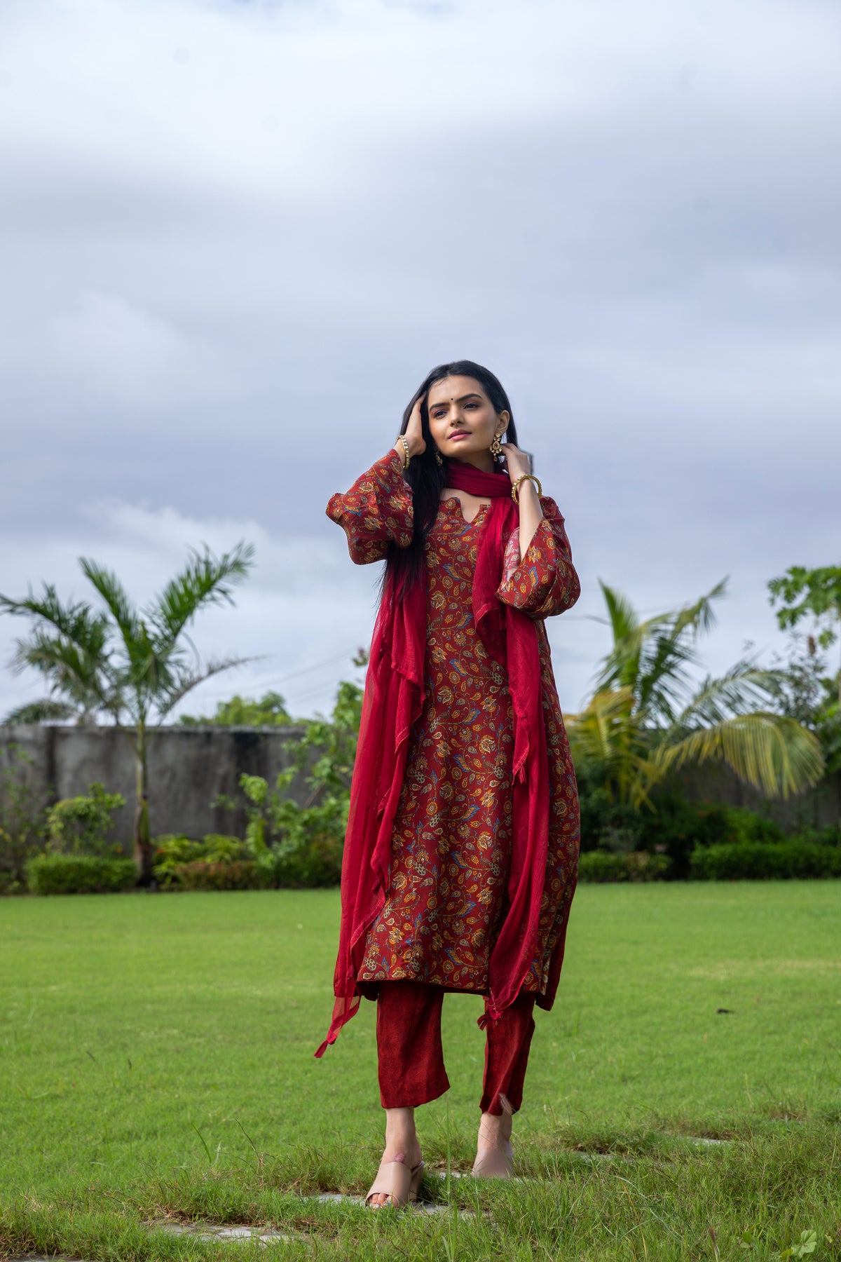 Paisley Kurta Set-Clothing-Ekana Label