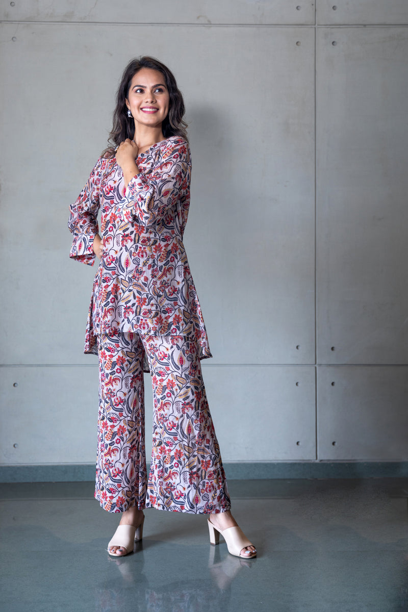 Amber Kalamkari Co-Ord Set-Clothing-Ekana Label